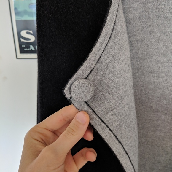 Theory Wool Coat, Grey, Size M - Picture 4 of 8